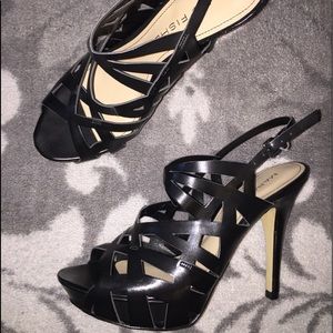Marc Fisher Black Cagey Heels